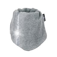 Sterntaler round, Pure, fleece, point to point, reflective stripe, grey 4221850 - Scarf