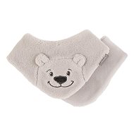 Sterntaler neck warmer winter plush teddy bear grey 4102080, M - Kerchief