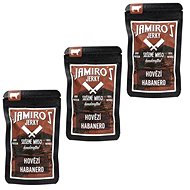Jamiro´s Jerky - 3x Beef Habanero 50g - Dried Meat