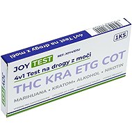 JoyTest 4-in-1 Urine Drug Test: THC, Kratom, Alcohol, Nicotine – 1 pack - Home Test
