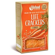 LIFEFOOD LIFE CRACKERS Carrots RAW BIO - Healthy Crisps