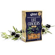 LIFEFOOD LIFE CRACKERS Olive RAW BIO - Healthy Crisps