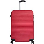 Monopoly Malaga wheeled suitcase, 99 L, red - Suitcase