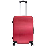 Monopoly Malaga wheeled suitcase, 66 L, red - Suitcase