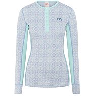 Kari Traa Rose Ls, Bright Turquoise, XL - Thermal Underwear