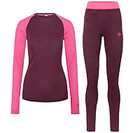 Kari Traa Kaia Set, Wine, M - Thermal Underwear