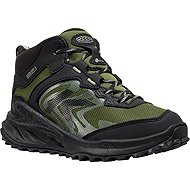 Keen Zionic Mid Wp Youth Black/Bronze Green Us 1 - Trekking Shoes