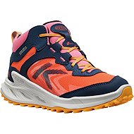 Keen Zionic Mid Wp Youth Naval Academy/Nasturtium US 1 - Trekking Shoes