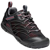 Keen Chandler CNX Youth, Raven/Fiery Red - Trekking Shoes