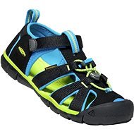 Keen Seacamp II CNX Children, Black /Brilliant Blue, size EU 28/165mm - Sandals