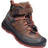 Keen Redwood MID WP Youth brown/red EU 34 / 206 mm - Trekking Shoes