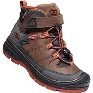 Keen Redwood MID WP Youth brown/red EU 37 / 232 mm - Trekking Shoes