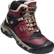 Keen Ridge Flex MID WP Women fialová/čierna EU 37,5/235 mm - Trekingové topánky