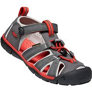 KEEN SEACAMP II CNX CHILDREN grey/red EU 24 / 151 mm - Sandals
