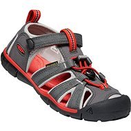 KEEN SEACAMP II CNX CHILDREN grey/red - Sandals