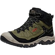 Keen Targhee Iv Mid Wp Men Dark Olive/Gold Flame - Túracipő