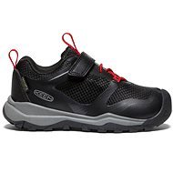 Keen Wanduro Low Wp Children Black/Ribbon Red EU 24 / 146 mm - Trekking Shoes