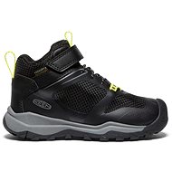 Keen Wanduro Mid Wp Children Black/Silver EU 28 / 165 mm - Trekking Shoes