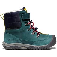 Keen Kanibou Wp Youth Deep Lagoon/Jazzy EU 35 / 216 mm - Trekking Shoes