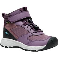 Keen Skua Mid WP Children Black Plum/Plum Perfect - Trekking Shoes