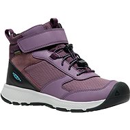 Keen Skua Mid Wp Youth Black Plum/Plum Perfect EU 36 / 222 mm - Trekking Shoes