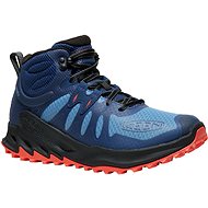 Keen Zionic Mid Wp Men Coronet Blue/Poppy Red EU 45 / 283 mm - Trekking Shoes