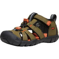 Keen Seacamp II CNX Children Dark Olive/Gold Flame EU 31 / 191 mm - Sandals