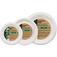 Intertan SA Set of sugar cane plates (18 cm + 23 cm + 26 cm) 3 × 10 pcs - Plate