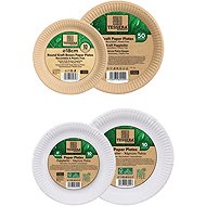 Intertan SA Set of paper plates (18 cm + 23 cm) 4 × 10 pcs - Plate