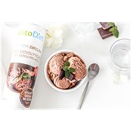 KetoDiet Chocolate Flavoured Protein Ice Cream (20 servings) - Long Shelf Life Food
