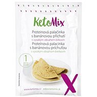 KetoMix Proteínová palacinka s banánovou príchuťou (10 porcií) - Palacinky
