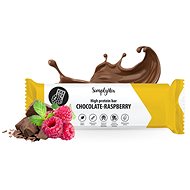 SimplyMix tyčinka 50g s čokoládou a malinami - Protein Bar