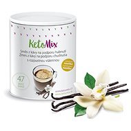 KetoMix Instantná káva na podporu chudnutia s vanilkou, 47 porcií - Keto diéta