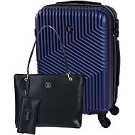 BERTOO Milano VI. Discounted set, blue - Suitcase