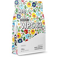 82% WPC Protein White Chocolate and Biscuit 700 g Premium KFD - Protein