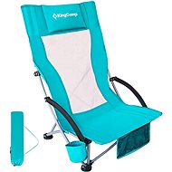 KING CAMP Beach Folding Chair High Backed - Camping Armchair