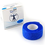 Kine-MAX Cohesive Elastic Bandage 2,5 cm × 4,5 m, blue - Medical Bandage