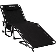 KingCamp Magnolia B20 black - Garden Lounger