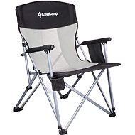 KingCamp Comfort Hard Arm Chair black/mediumgrey - Camping Armchair