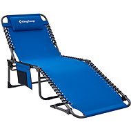 KINGCAMP Lehátko zahradní Berlin B10, modrá - Garden Lounger