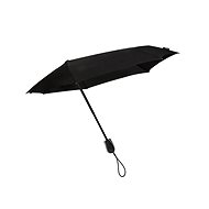 IMPLIVA STORMini Black aerodynamic windproof folding - Umbrella