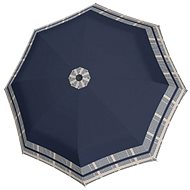 DOPPLER Mini Fiber Timeless blue with pattern - Umbrella