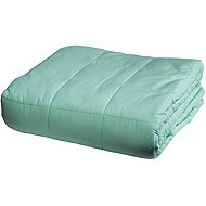 Kingson Weighted anti-stress blanket 8kg 150 cm × 200 cm, mint - Zátěžová deka