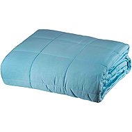 Kingson Weighted anti-stress blanket 6kg 150 cm × 200 cm, aqua - Zátěžová deka
