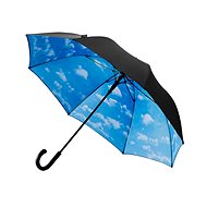 Falcone Cloud umbrella with clouds black - Umbrella