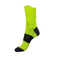 Sports socks RACE-YE size 35-38, yellow/black - Socks