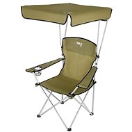 Nils Camp NC3087 Folding chair with canopy, green - Camping Armchair