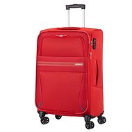 American Tourister Summer Voyager 4-Wheel 68cm Medium Spinner Expandable Suitcase Ribbon Red - Suitcase
