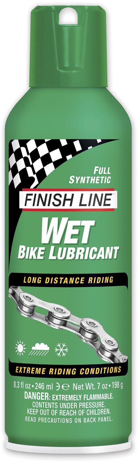 Finish Line Cross Country 8 oz/240 ml, spray - Bicycle Chain Lubricant