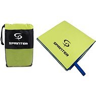 Sprinter - 70 × 140cm microfibre towel - green - Towel
